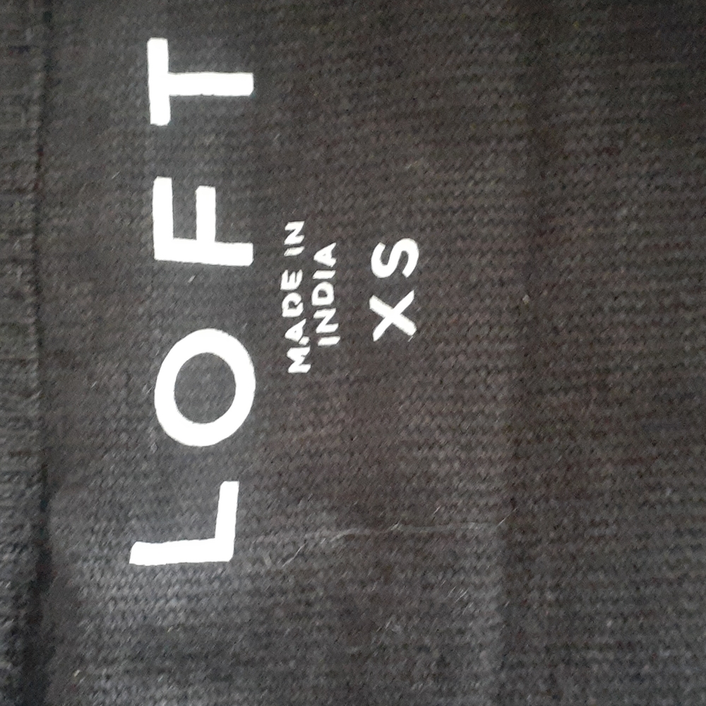 Loft women's embroidery crewneck pullover top size xs - Picture 12 of 14